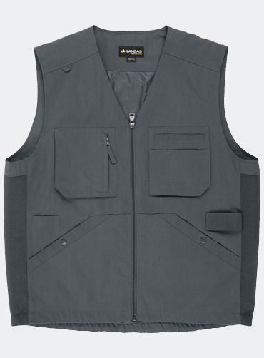 스트레치 매쉬 워크 베스트 LEN71 | 단체조끼 주문제작 탑앤탑