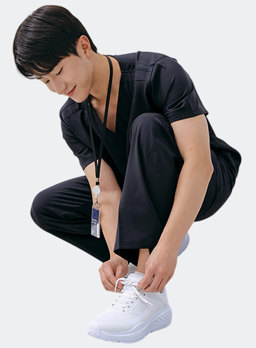 남성 멀티포켓 세미와이드 팬츠 HOP1021 | 단체유니폼 단체바지 주문제작 탑앤탑