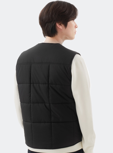 사각 퀄팅 조끼 LEN91W | 단체조끼 퀼팅조끼 주문제작 탑앤탑