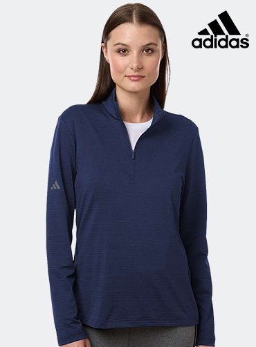 [Adidas] 아디다스 텍스처 스트라이프 쿼터집 풀오버 A708 | 브랜드단체티 단체반집업 주문제작 탑앤탑
