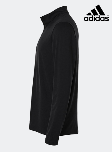 [Adidas] 아디다스 텍스처 스트라이프 쿼터집 풀오버 A708 | 브랜드단체티 단체반집업 주문제작 탑앤탑