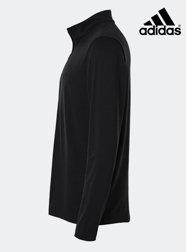 [Adidas] 아디다스 텍스처 스트라이프 쿼터집 풀오버 A708 | 브랜드단체티 단체반집업 주문제작 탑앤탑