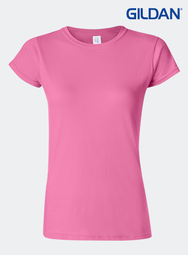 [길단 브랜드] 여성 소프트스타일 반팔 티셔츠 64000 | 단체티 주문제작 탑앤탑