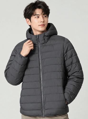 이지 핏 후드 파카 LEN530W | 단체티 단체점퍼 주문제작 탑앤탑