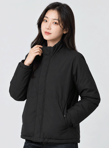 하이넥 패딩 자켓 LEN770W | 단체티 단체점퍼 주문제작 탑앤탑