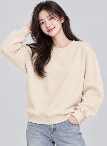 [톰스 브랜드] 쮸리 맨투맨 TOM210 | 단체티 주문제작 탑앤탑
