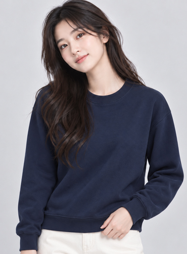 [톰스 브랜드] 쮸리 맨투맨 TOM210 | 단체티 주문제작 탑앤탑