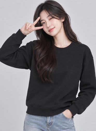 [톰스 브랜드] 쮸리 맨투맨 TOM210 | 단체티 주문제작 탑앤탑