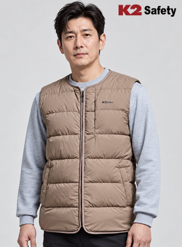 [K2] 워크웨어 경량조끼 VEF6603 | 브랜드단체조끼 주문제작 탑앤탑