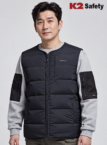 [K2] 워크웨어 라이트발열조끼 NA543 | K2근무복패딩조끼 주문제작 탑앤탑