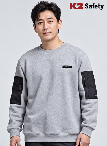 [K2] 워크웨어 맨투맨 TSF6201 | 브랜드단체맨투맨 주문제작 탑앤탑