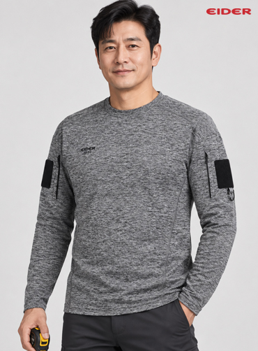 [아이더] 워크웨어 기능성 리플렉티브 라운드티 TSF2601| 브랜드단체티 주문제작 탑앤탑