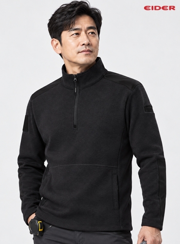 [아이더] 워크웨어 반짚업 티셔츠 긴팔 TSF2603 | 브랜드단체티 주문제작 탑앤탑