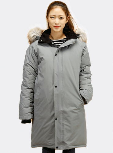 롱 돕바(GREY) | 단체돕바 주문제작 탑앤탑
