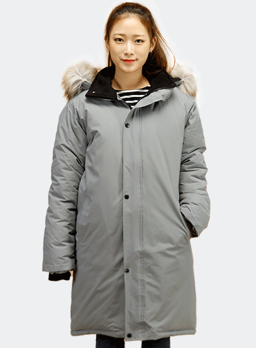 롱 돕바(GREY) | 단체돕바 주문제작 탑앤탑