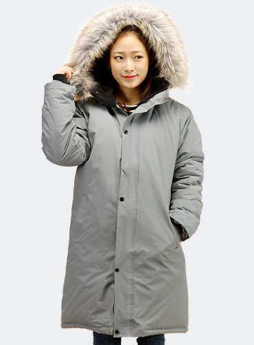 롱 돕바(GREY) | 단체돕바 주문제작 탑앤탑