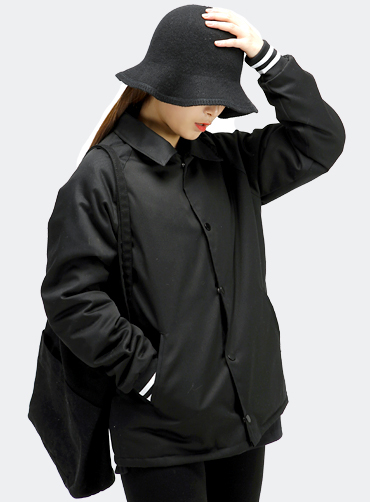 코치 자켓(BLACK) | 단체자켓 단체점퍼 주문제작 탑앤탑