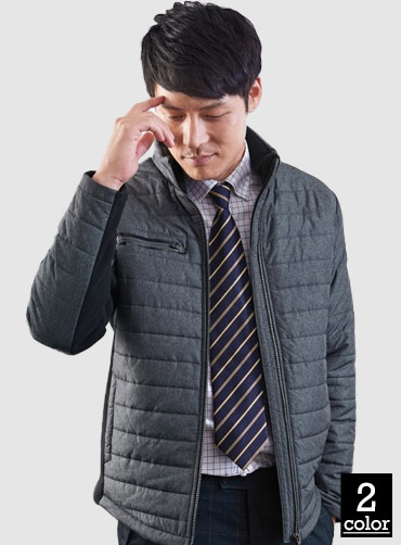 [티뷰크] 폴라폴리스 패딩점퍼 TIB371 | 브랜드단체근무복 단체패딩 주문제작 탑앤탑
