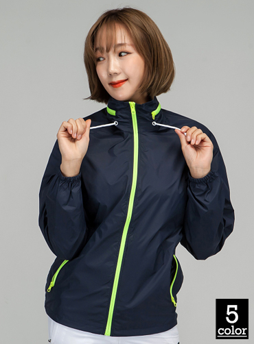지퍼배색 바람막이 KA183 | 단체자켓 단체바람막이 주문제작 탑앤탑