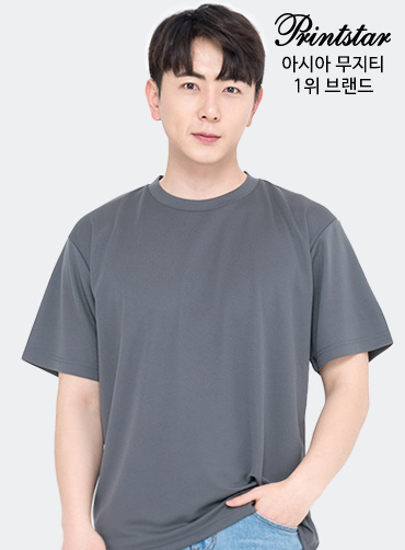 [톰스 브랜드] 매쉬 쿨 라운드 반팔티 TOM300 | 단체티 주문제작 탑앤탑