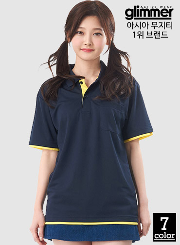 [톰스 브랜드] 드라이 레이어드 폴로 반팔티(주머니있음) TOM339 | 단체폴로티 주문제작 탑앤탑