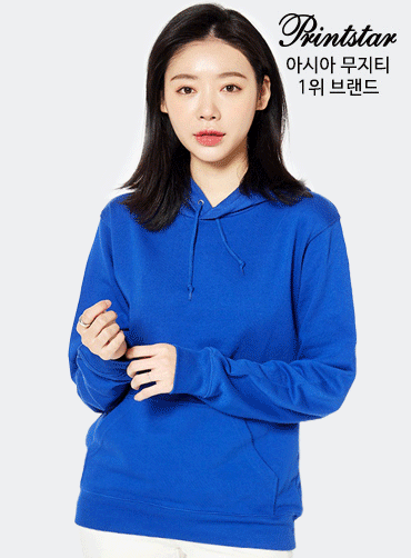 [톰스 브랜드] 프리미엄 쭈리 후드티 TOM216  | 단체티 주문제작 탑앤탑