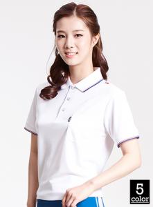 쿨론 어깨 2선 카라 반팔티 HA705  | 단체카라티 주문제작 탑앤탑