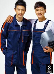 [티뷰크]T/C 스즈키 정비복 TB-711-717 | 브랜드단체작업복 주문제작 탑앤탑