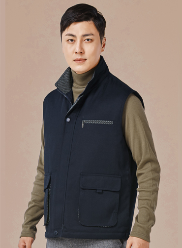 [피오젠] PW-V718  근무복263 | 브랜드단체조끼 근무복조끼 주문제작 탑앤탑