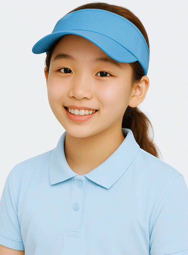 [아동] 레포츠용 선캡 CLSJ2 | 아동단체티 단체모자 주문제작 탑앤탑