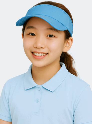 [아동] 레포츠용 선캡 CLSJ2 | 아동단체티 단체모자 주문제작 탑앤탑