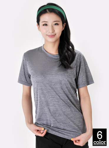 고기능성 주라실 자가드 라운드 반팔티 JUN391 | 단체티 주문제작 탑앤탑