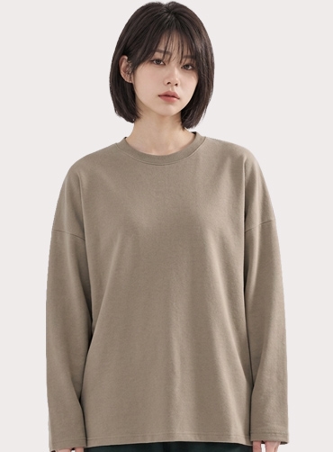 오버핏 레이어드 롱티셔츠 FMJM2153 | 단체티 주문제작 탑앤탑