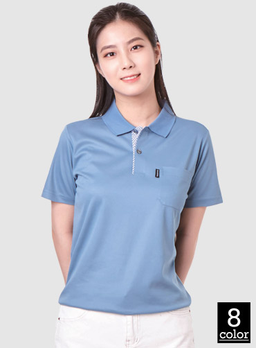 쿨론 패브릭 카라 반팔티 HA201  | 단체카라티 주문제작 탑앤탑