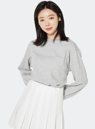 [톰스 브랜드] 17수 베이직 라운드 긴팔티 TOM102 | 단체티 주문제작 탑앤탑