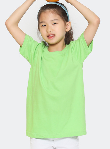 면30수 아동 베이직 라운드 반팔티 | 단체복 주문제작 탑앤탑