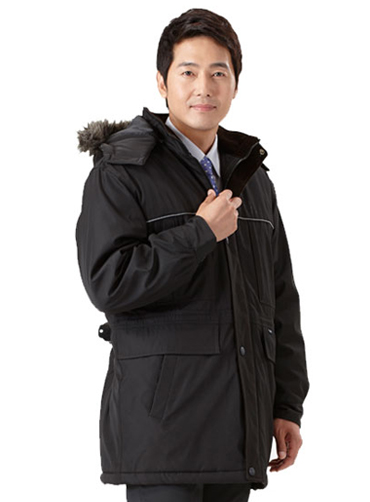 모자탈부착 하프파카 LA-K406 | 단체근무복 단체점퍼 주문제작 탑앤탑