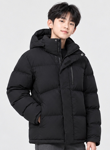 다이나믹 파워보온 숏패딩  | 아동단체티 단체패딩 주문제작 탑앤탑