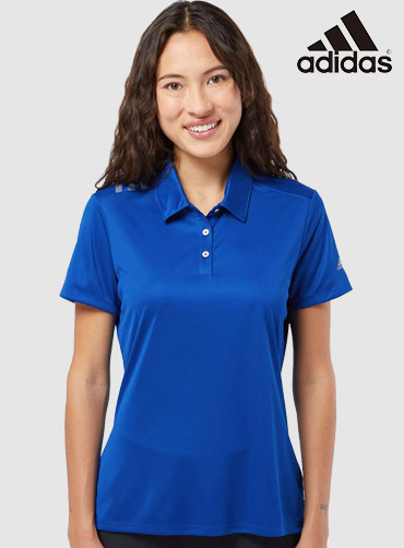 [Adidas] 아디다스 우먼3 스트라이프 숄더 스포츠 셔츠 A325[USA FIT]  | 브랜드단체카라티 주문제작 탑앤탑