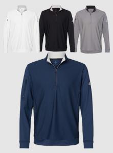 [Adidas] 아디다스 퍼포먼스 텍스쳐 쿼터 집 풀오버 A295 [USA FIT]  | 브랜드단체티 주문제작 탑앤탑
