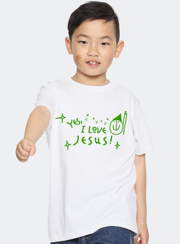 I LOVE JESUS MAN  / 교회단체티A31 | 단체티 주문제작 탑앤탑