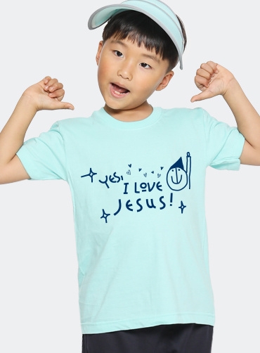 I LOVE JESUS MAN  / 교회단체티A31 | 단체티 주문제작 탑앤탑