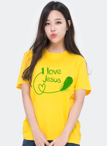 i love jesus  / 교회단체티A32  | 단체티 단체행사티 주문제작 탑앤탑