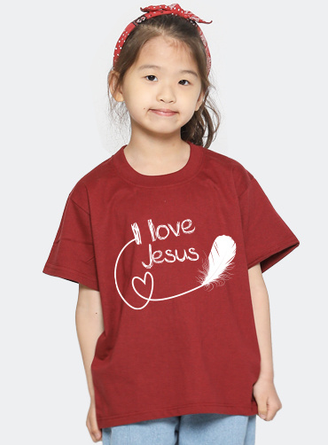 i love jesus  / 교회단체티A32  | 단체티 단체행사티 주문제작 탑앤탑
