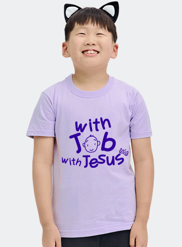 WITH JESUS 날개  / 교회단체티A34  | 단체티 단체행사티 주문제작 탑앤탑