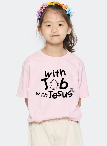 WITH JESUS 날개  / 교회단체티A34  | 단체티 단체행사티 주문제작 탑앤탑