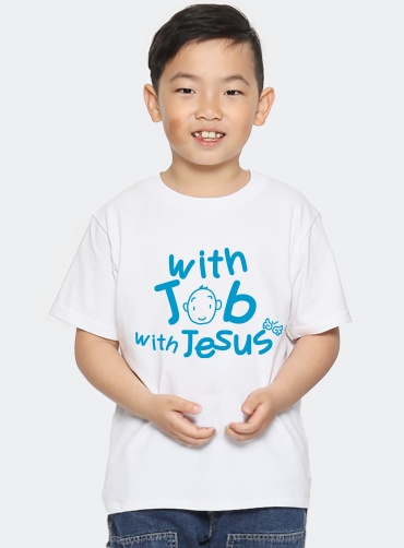 WITH JESUS 날개  / 교회단체티A34  | 단체티 단체행사티 주문제작 탑앤탑