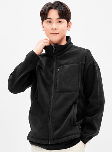 보아 플리스 조끼 LEN60W | 단체조끼 근무복조끼 주문제작 탑앤탑