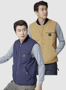 [K2] 워크웨어 21VE-F104 | 브랜드단체조끼 근무복조끼 주문제작 탑앤탑