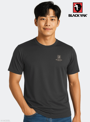 [블랙야크] S-1 라운드티셔츠 | 브랜드단체티 주문제작 탑앤탑